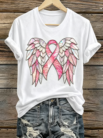 Kurzarm-T-Shirt für Damen