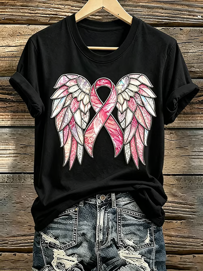 Kurzarm-T-Shirt für Damen