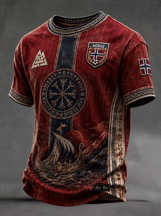 Herren Norwegen Fußball T-Shirts