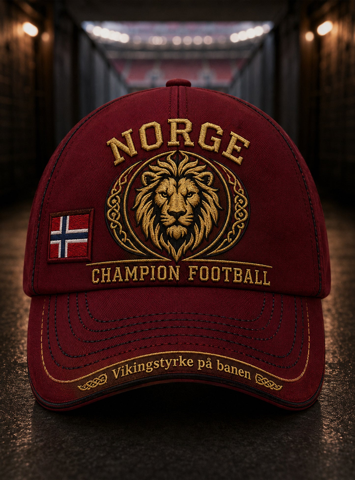 Unisex Norwegische Viking-Motto-Kunstdruck Hut