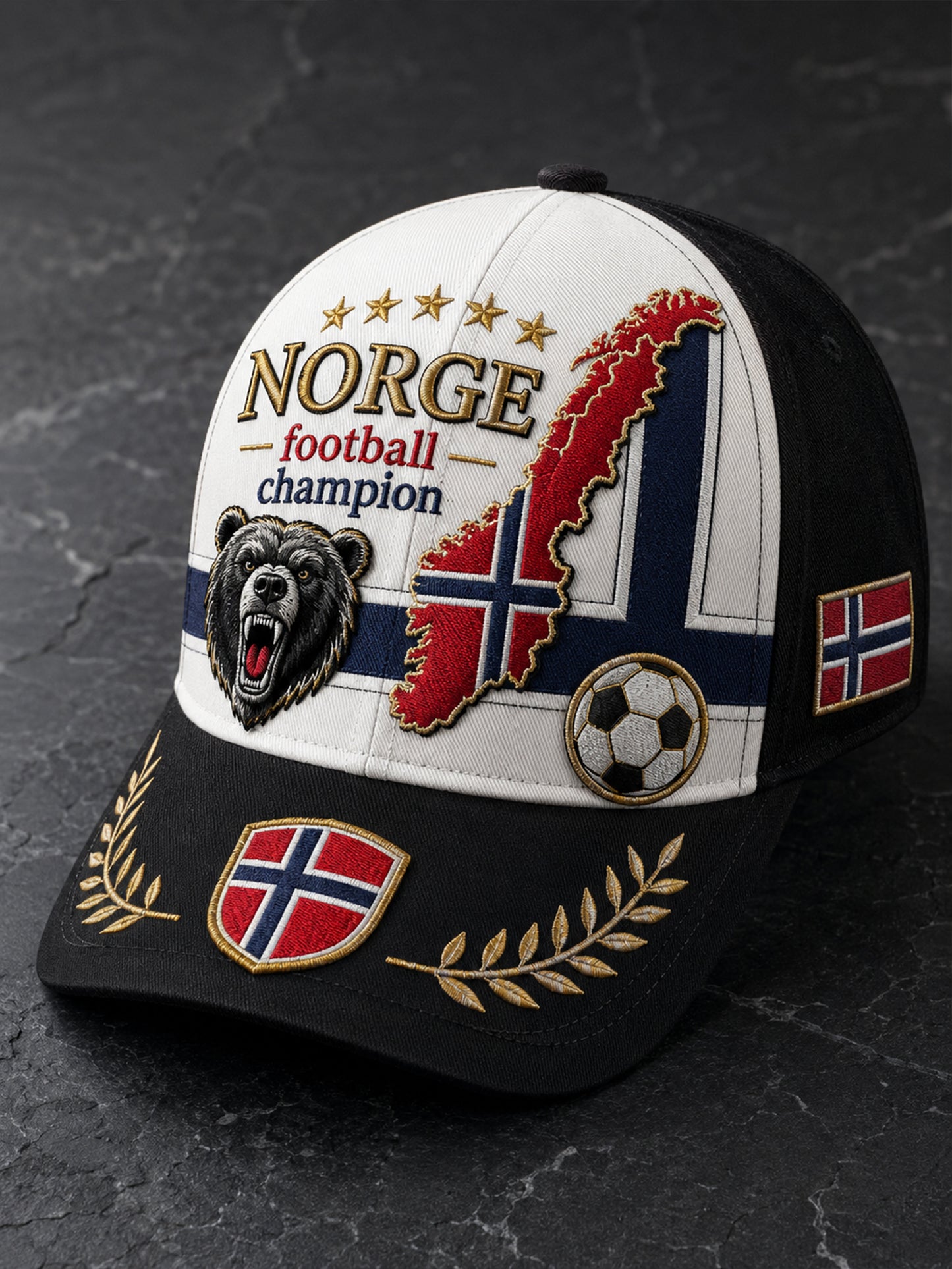 Unisex Norwegische Viking-Themen Patriotische Kultur kunst Druck Hut