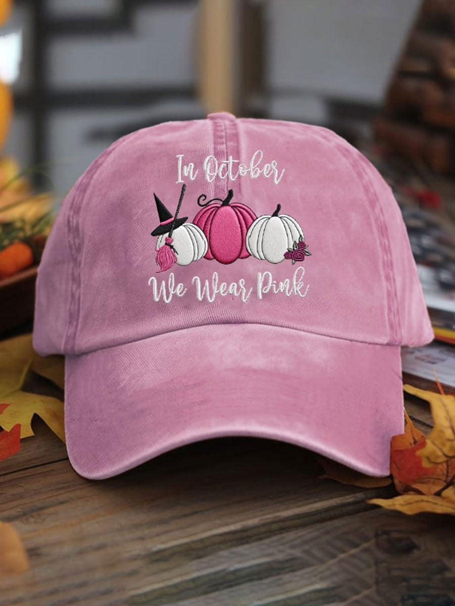 Unisex IM OKTOBER TRAGEN WIR Rosa Hut