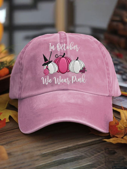 Unisex IM OKTOBER TRAGEN WIR Rosa Hut