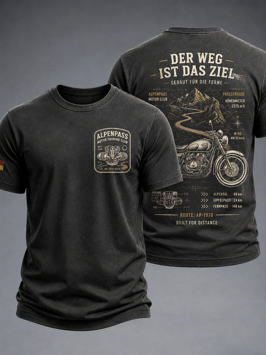 Herren-T-Shirt mit traditionellem deutschen Motiv