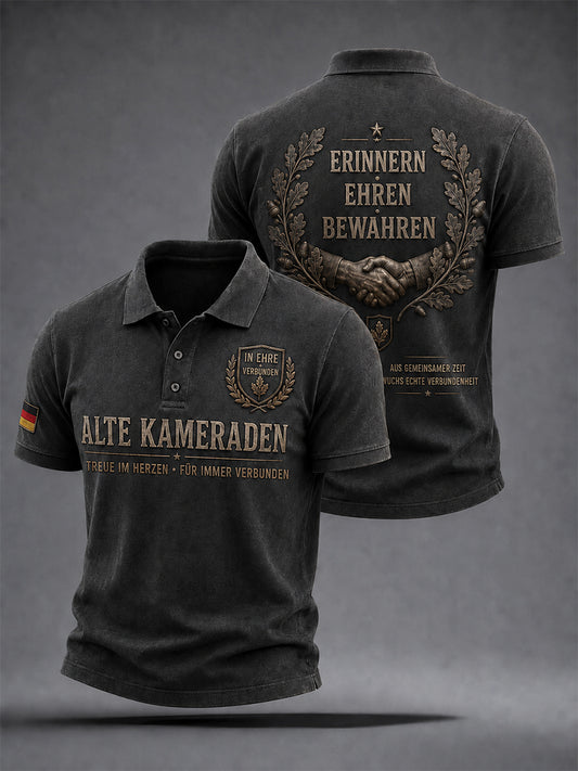 Herren-Shirt mit traditionellem deutschen Motiv