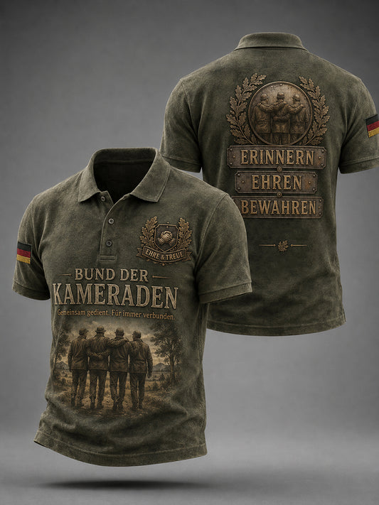 Herren-Shirt mit traditionellem deutschen Motiv