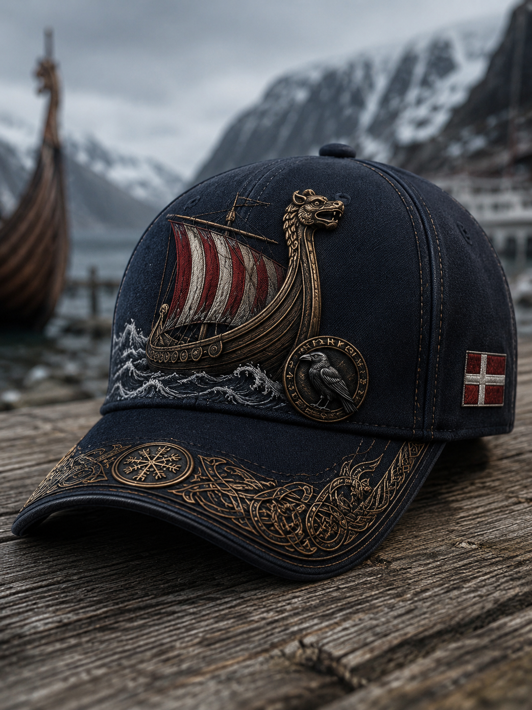 Dänische Wikinger Unisex-Mütze