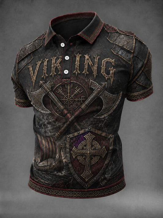 Herren-Vikingertopf mit Aufdruck