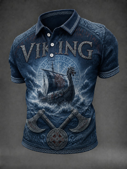 Herren-Vikingertopf mit Aufdruck