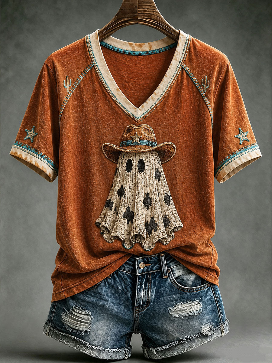 Westliches Cowboy-Geist-T-Shirt für Frauen