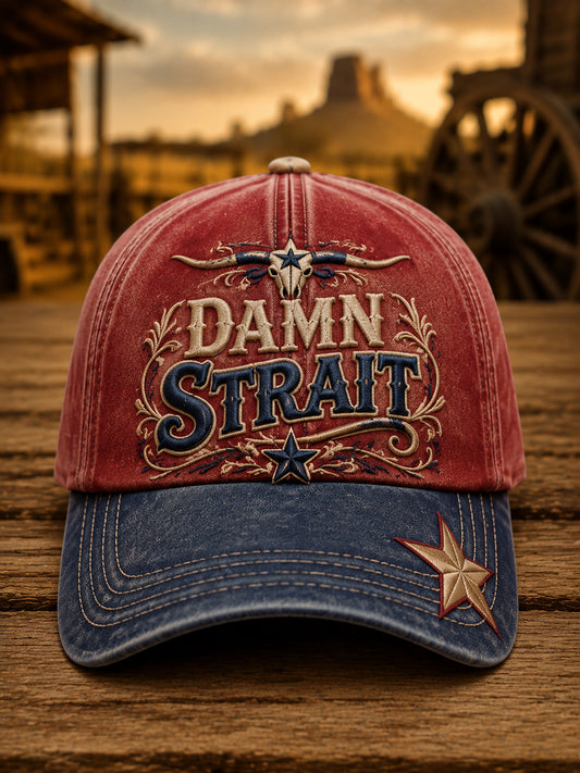 Klassische Baseball kappe Retro Country Musik