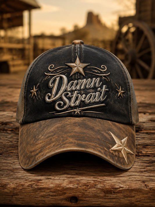 Klassische Baseball kappe Retro-Country-Musik kultur