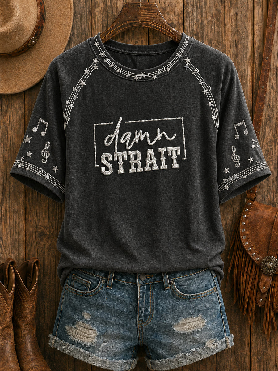Damen südlän discher Charme lässiges T-Shirt