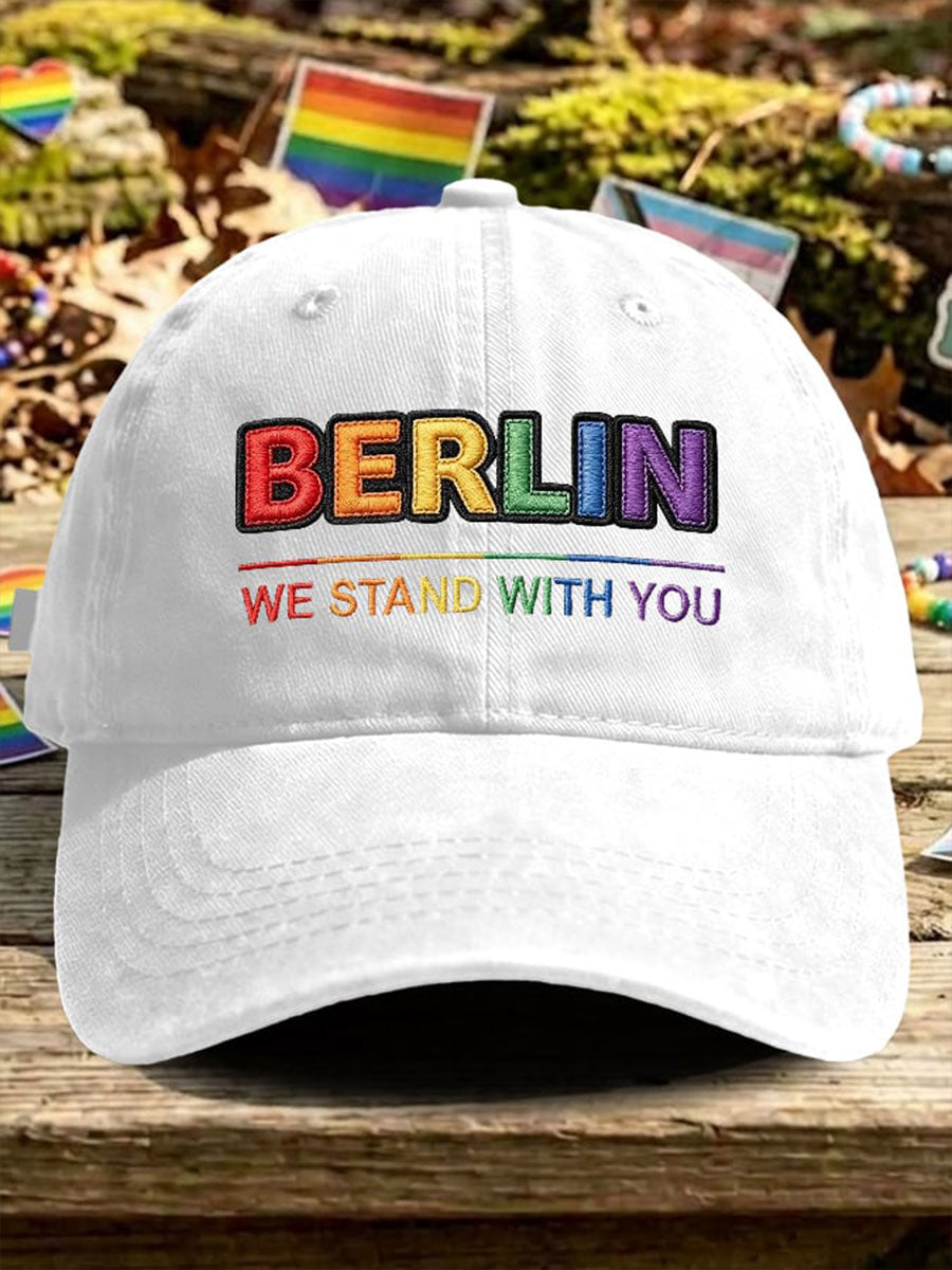 Unisex-Mütze aus Berlin – Wir stehen an Ihrer Seite