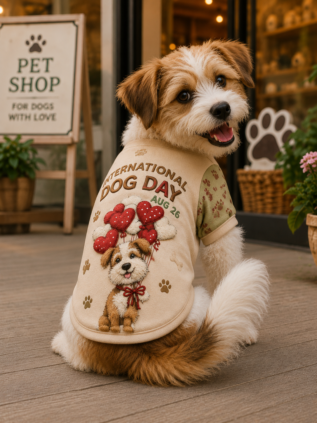 Internationale Hunde-Tag-Weste