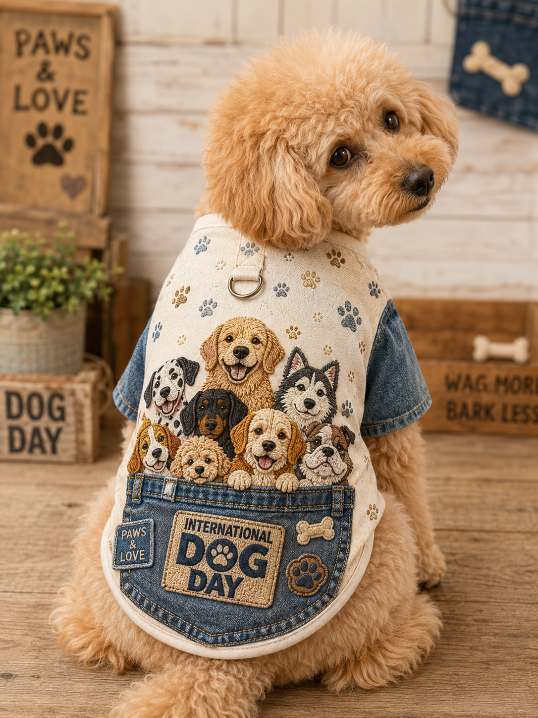 Internationale Hunde-Tag-Weste