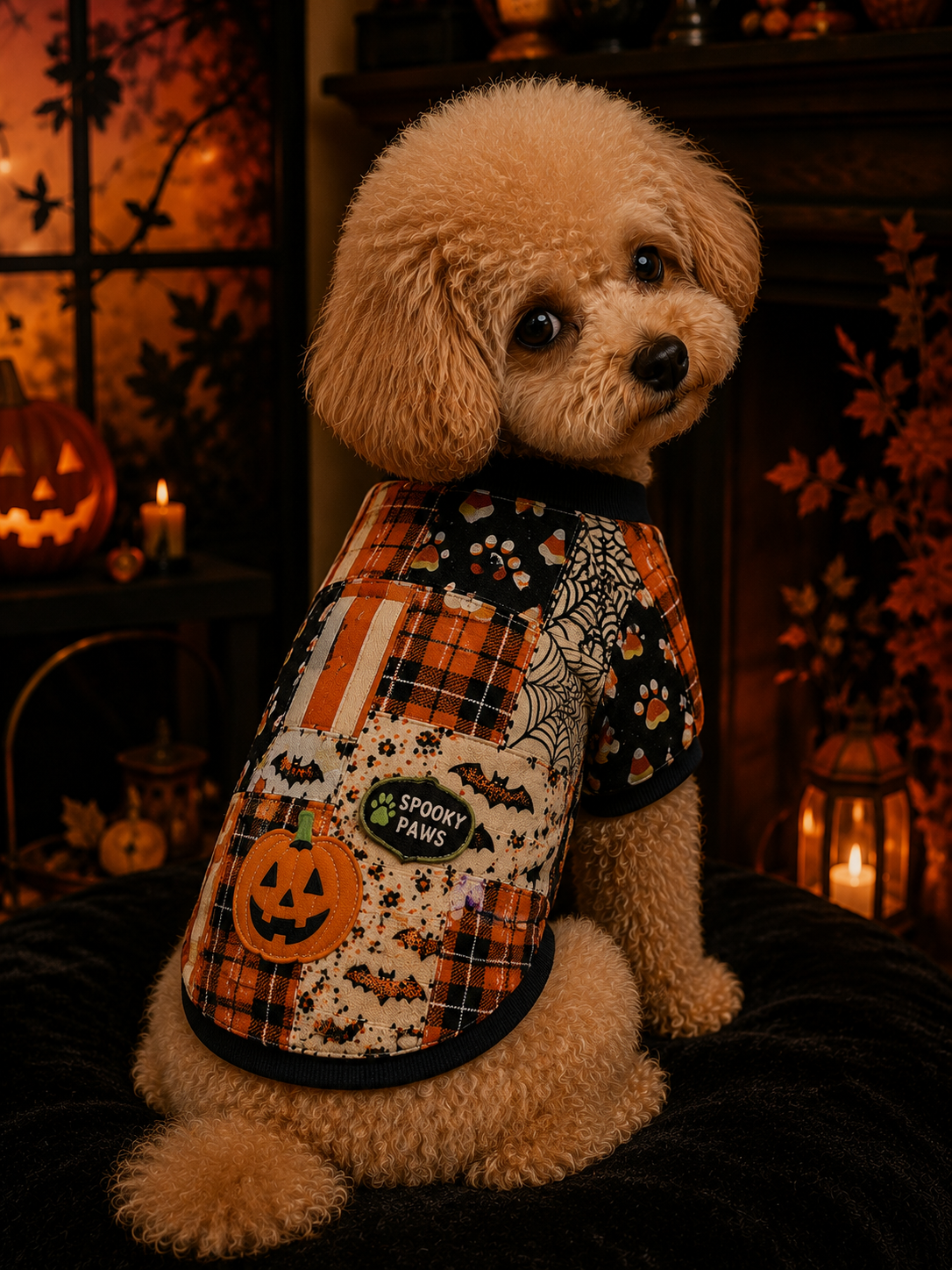 Halloween-Weste für Haustiere