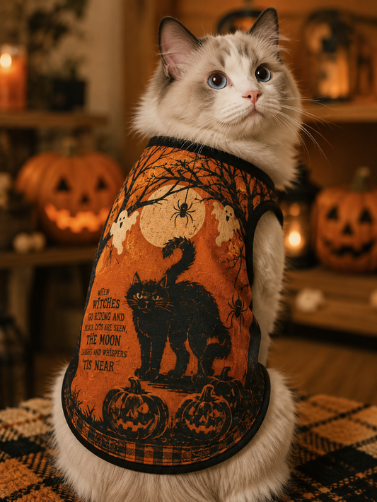 Halloween-Weste für Haustiere