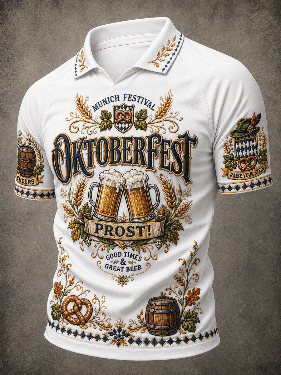 Men's Munich Oktoberfest Casual T-shirt