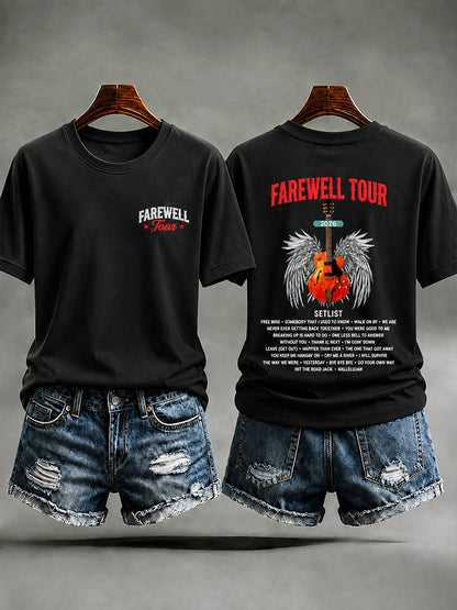Abschiedstournee der Frauen zum Ruhestand – Musikthema – Freizeit-T-Shirt