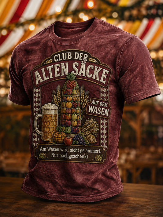 Herren-T-Shirt mit lustigem Slogan zum Cannstatter Volksfest