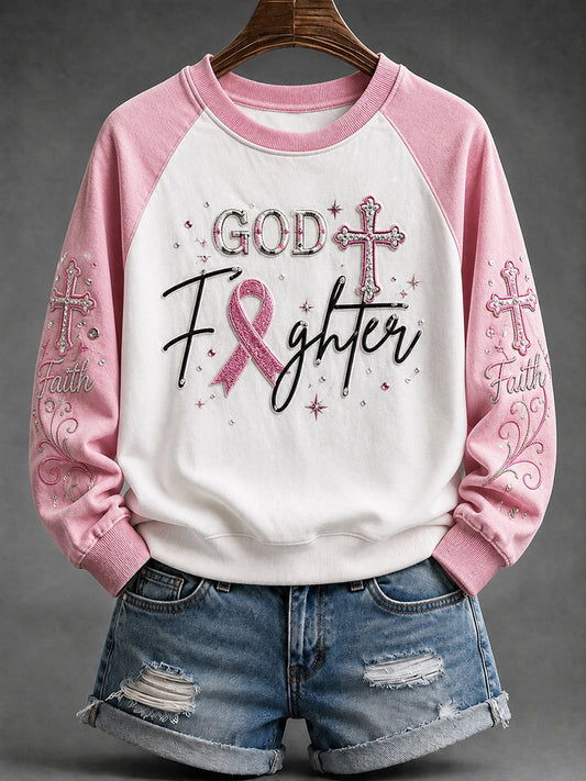 Brustkrebs-Bewusstsein Sweatshirt