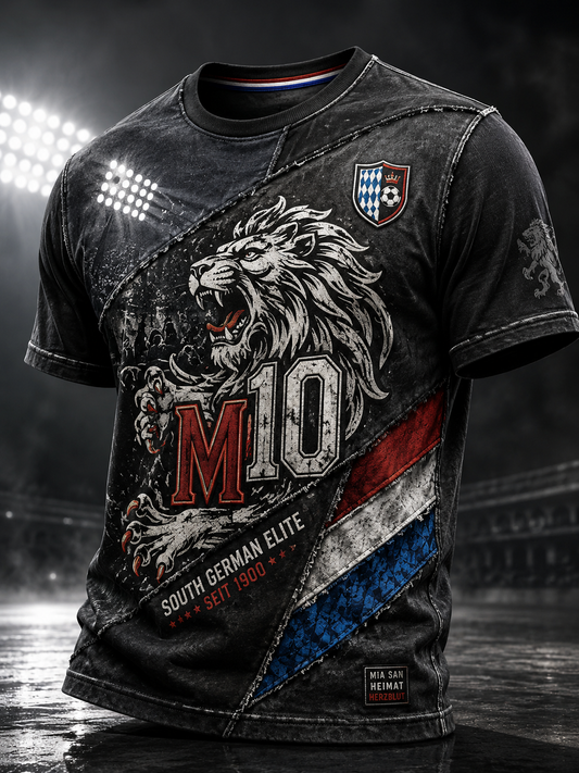 Herren-T-Shirt von Bayern München mit kurzen Ärmeln