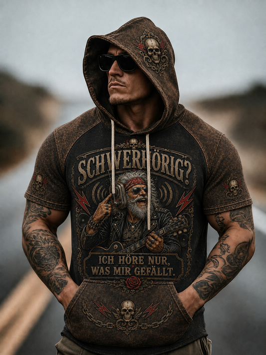 Lässiges Top im Vintage-Stil mit humorvollem Spruch