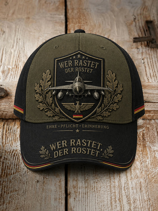 Herren-Kappe mit Grafikmotiv zum Veteranengedenken