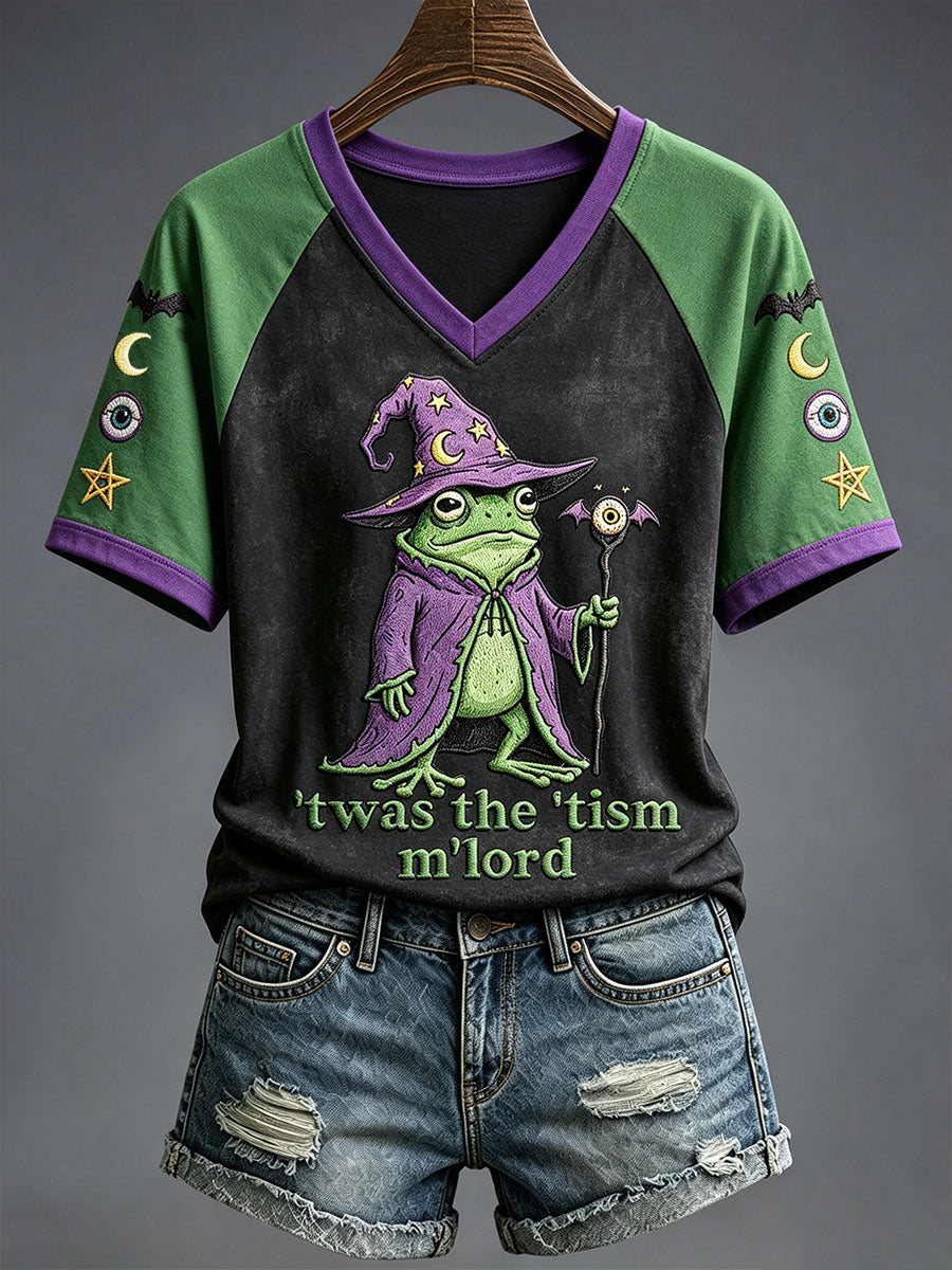Damen-T-Shirt „Twas The Tism M'lord“