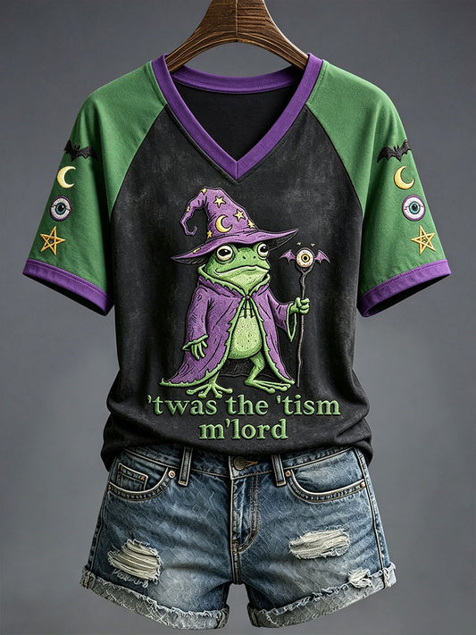 Damen-T-Shirt „Twas The Tism M'lord“