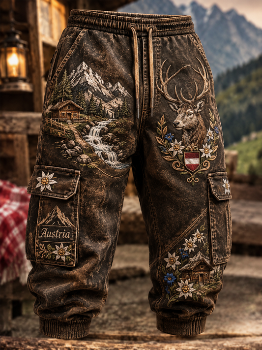 Herren-Freizeithose im österreichischen Landhausstil