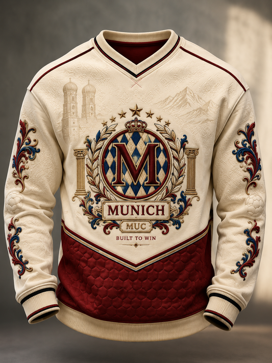 Herren-T-Shirt von Bayern München mit langen Ärmeln