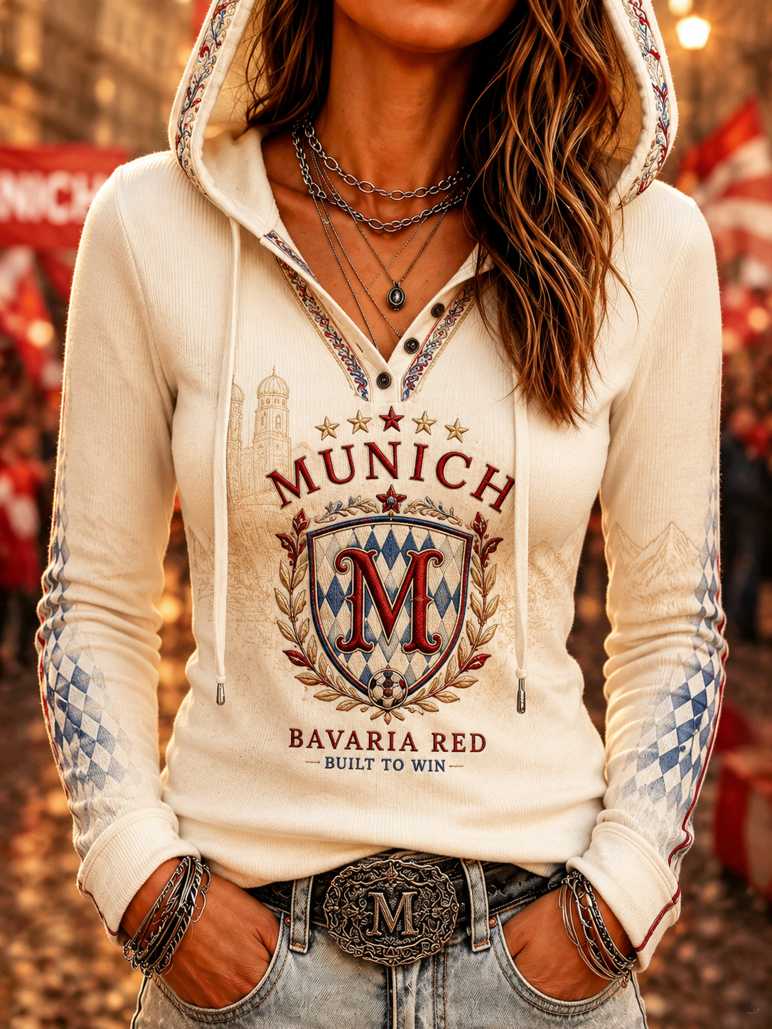 Damen-Hoodie von Bayern München