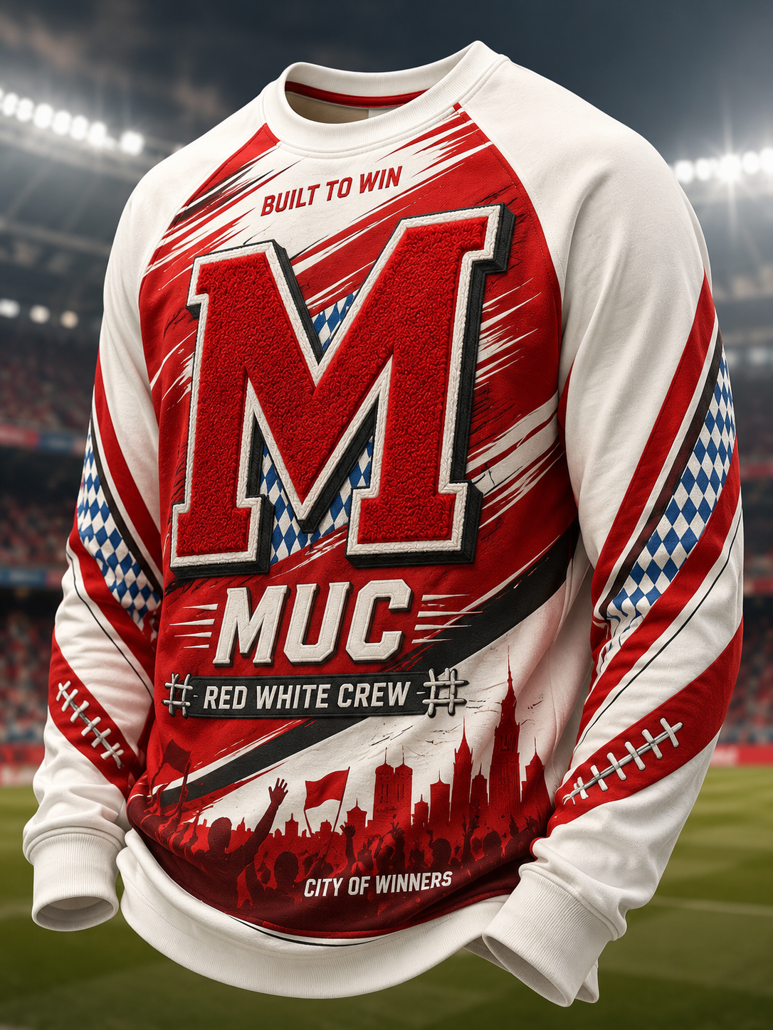 Herren-T-Shirt von Bayern München mit langen Ärmeln