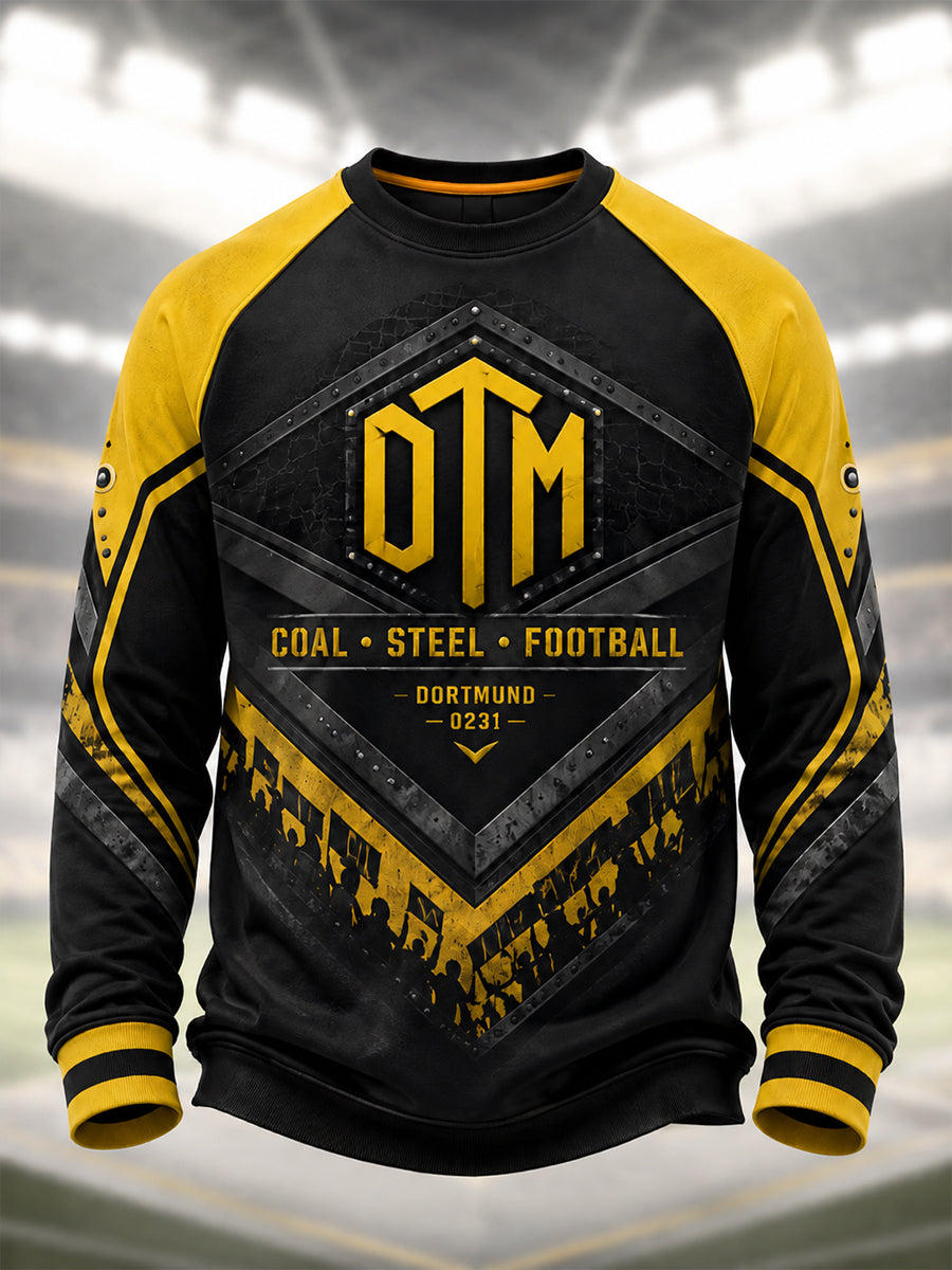 Herren-Dortmund-T-Shirt mit langen Ärmeln