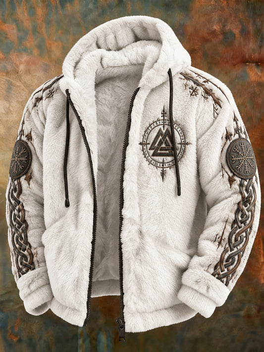 Herren-Viking-Flanellmantel