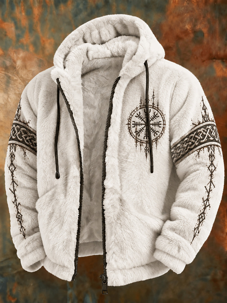 Herren-Viking-Flanellmantel