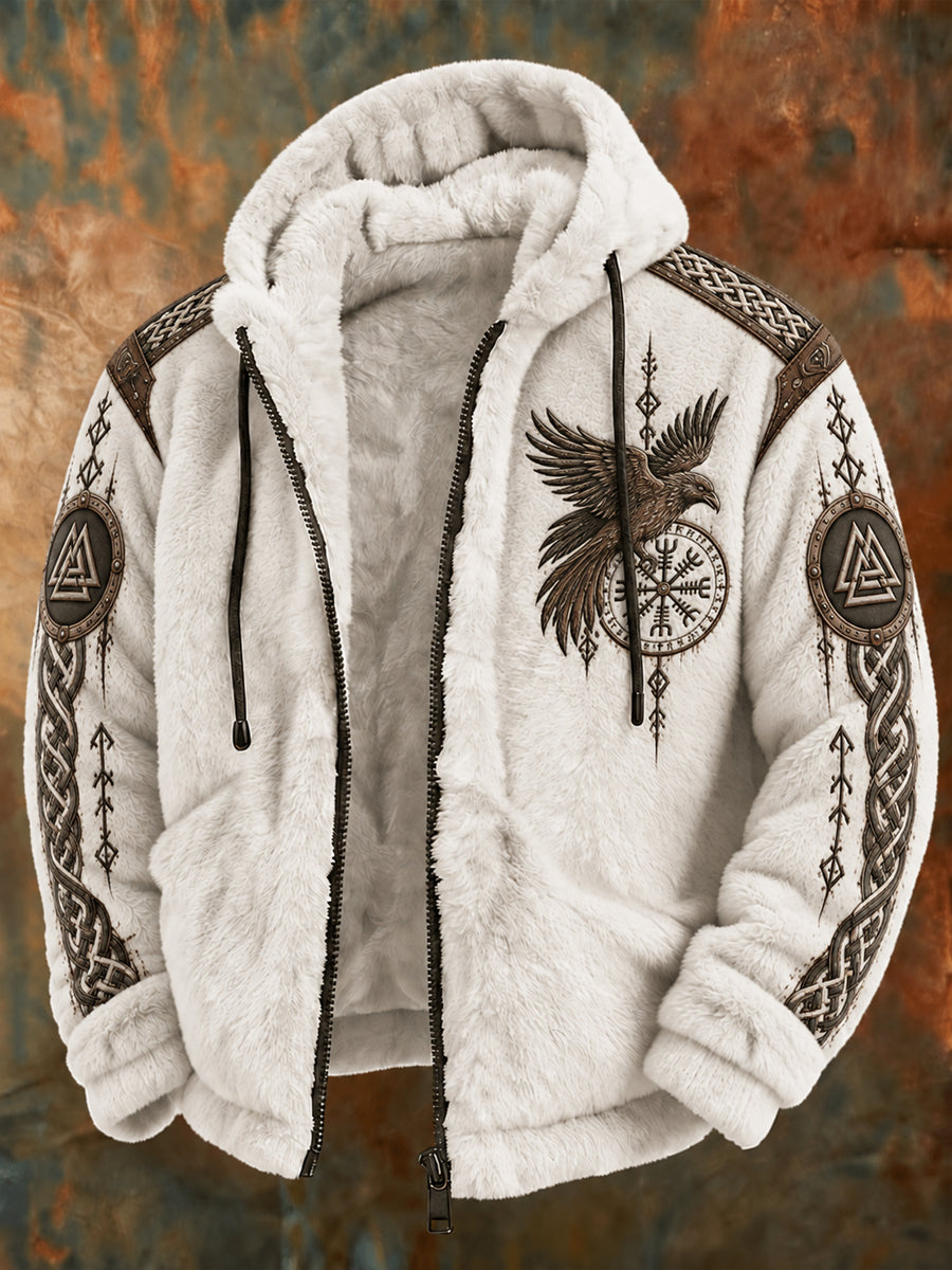 Herren-Viking-Flanellmantel