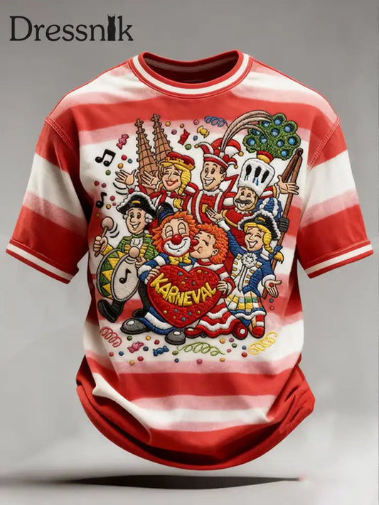 T-Shirt mit kurzen Ärmeln für Herren Kölner Karneval Print A / S