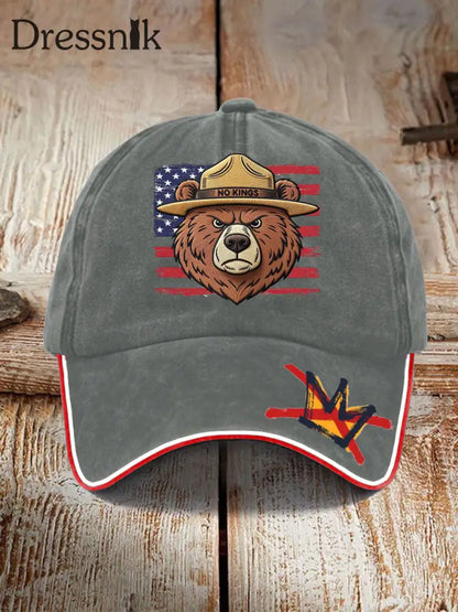 Unisex 8647 FDT 50501 ohne Königs druck Hut Hellgrau / EINS