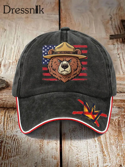 Unisex 8647 FDT 50501 ohne Königs druck Hut Schwarz / EINS