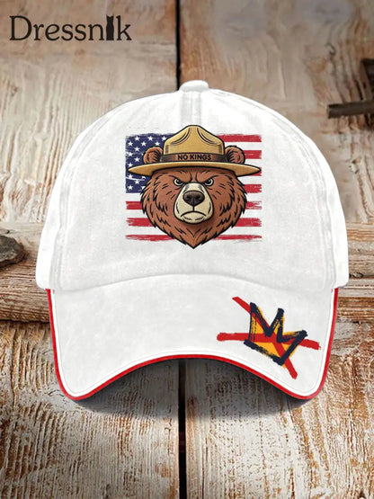 Unisex 8647 FDT 50501 ohne Königs druck Hut Weiß / EINS