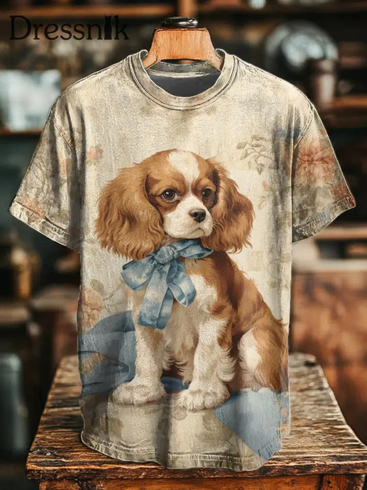 Unisex Cavalier King Charles Beagle Vintage T-Shirts als bild / S