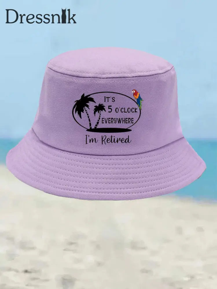 Unisex Jimmy Buffett Day Design Print Hut Lavendel / JM