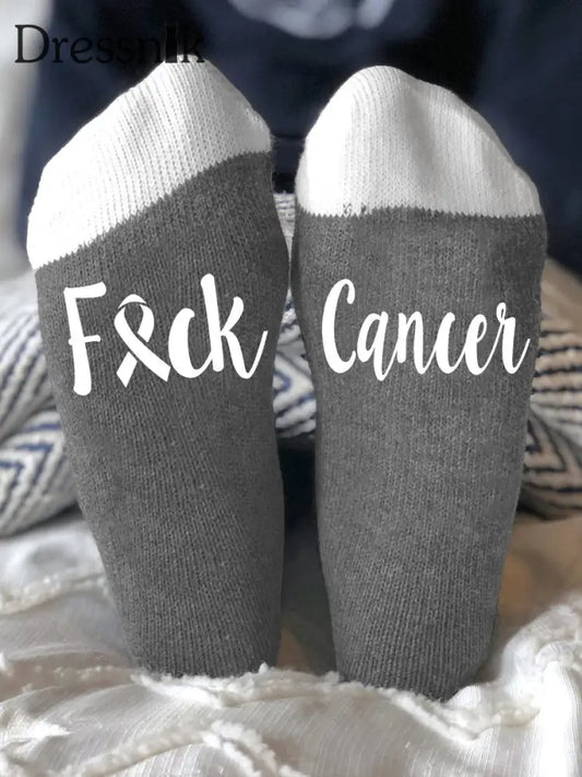 Unisex Modelle bekämpfen Krankheiten Socken Grau / EINS