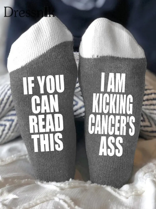 Unisex Modelle bekämpfen Krankheiten Socken Grau / EINS