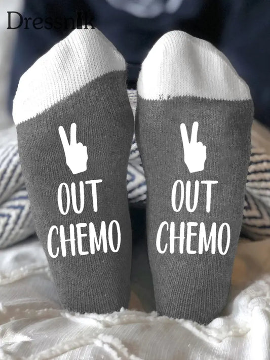 Unisex Modelle bekämpfen Krankheiten Socken Grau / EINS