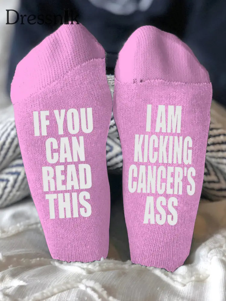 Unisex Modelle bekämpfen Krankheiten Socken Rosa / EINS