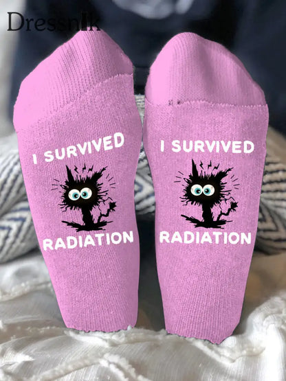 Unisex Modelle bekämpfen Krankheiten Socken Rosa / EINS
